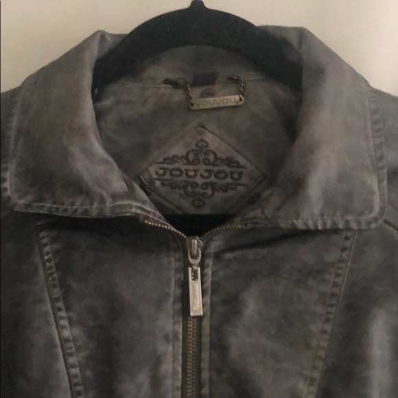 Vegan leather jacket - Picture 3 of 6